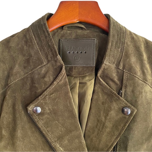 Blank NYC Suede Leather Moto Jacket - Picture 5 of 11